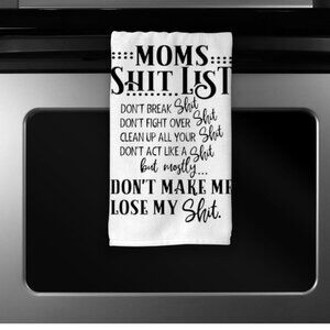 Microfiber Kitchen Towel Moms List Funny Towel